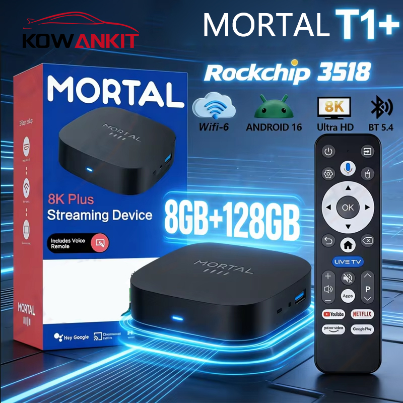 Khadas Vim4 8Gb - Новая Android TV Box T1+ 2026